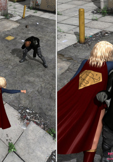 Supergirl vs Cain- MrBunnyArt image 17
