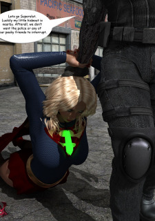 Supergirl vs Cain- MrBunnyArt image 24