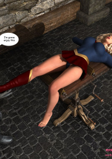 Supergirl vs Cain- MrBunnyArt image 31