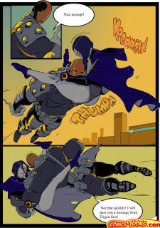 Teen Titans- Raven Vs. Slade 2 image 9