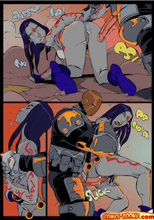 Teen Titans- Raven Vs. Slade 2 image 16
