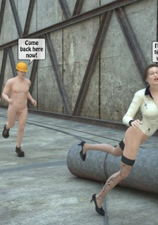 Two workers rape the chief woman- 3DStories image 15