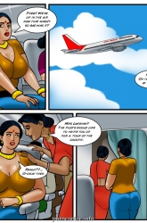 Velamma 56- Cocks in the cockpit image 11
