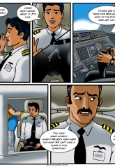 Velamma 56- Cocks in the cockpit image 15