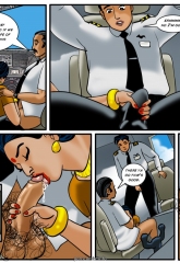 Velamma 56- Cocks in the cockpit image 18