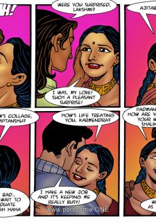 Velamma Dreams 9- Birthday Orgy for Vela image 3