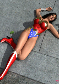 Wonder woman vs Cain- MrBunnyArt image 5